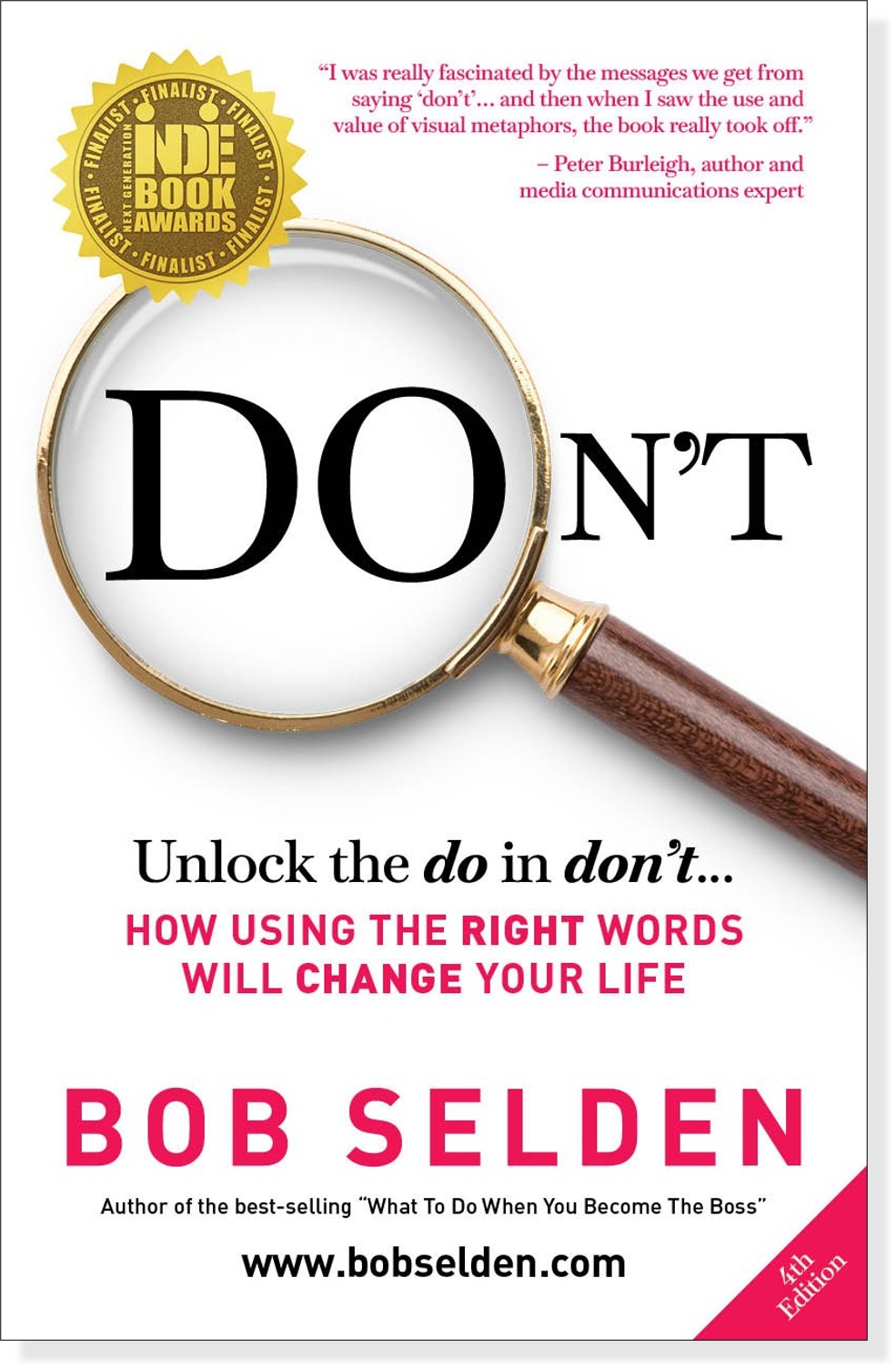 Don't: How using the right words will change your life
